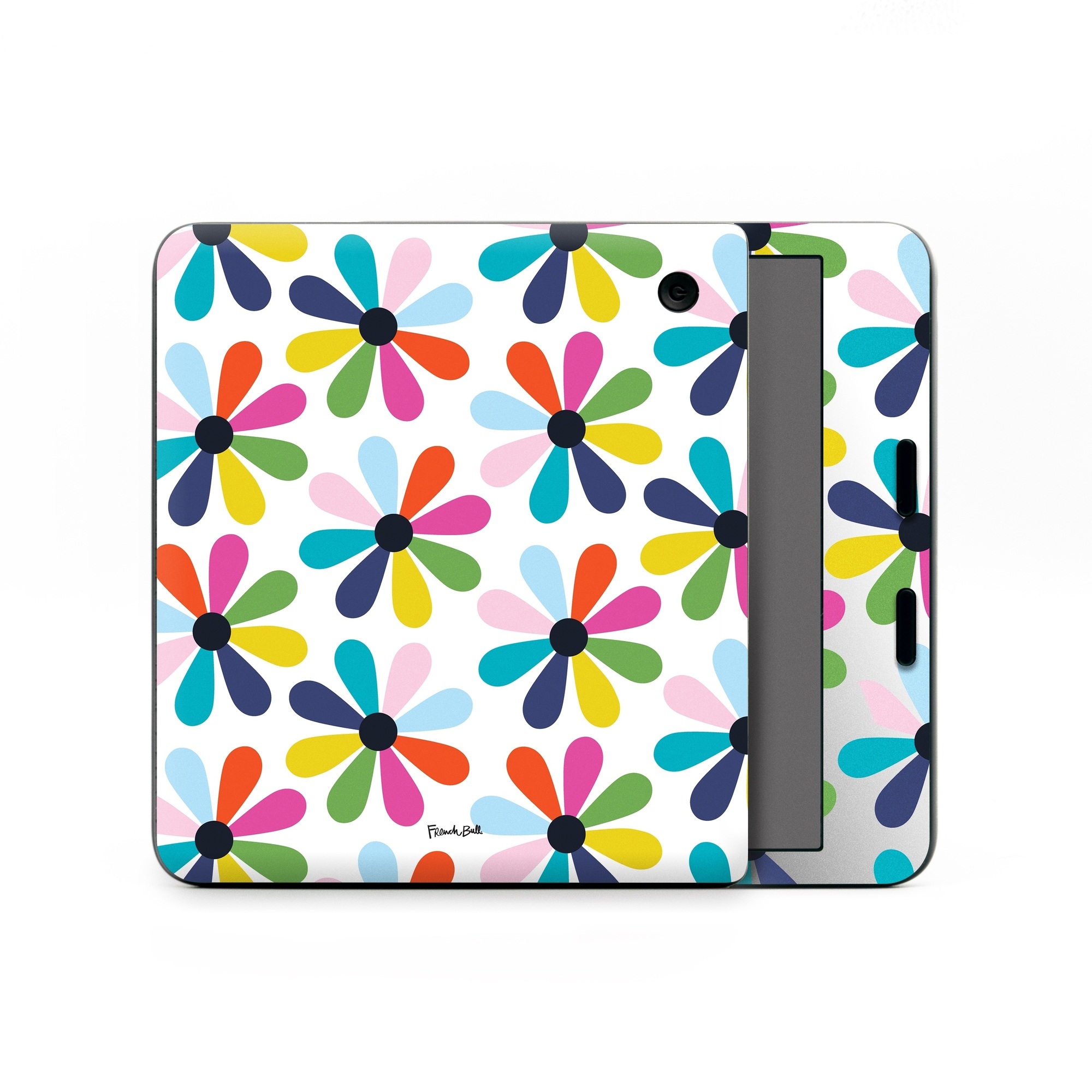 Kobo Libra Colour Skin design of Colorfulness, Aqua, Symmetry, Pattern, Electric blue, Art, Circle, Visual arts, Tints and shades, Wrapping paper, with white, red, blue, pink, purple, green colors
