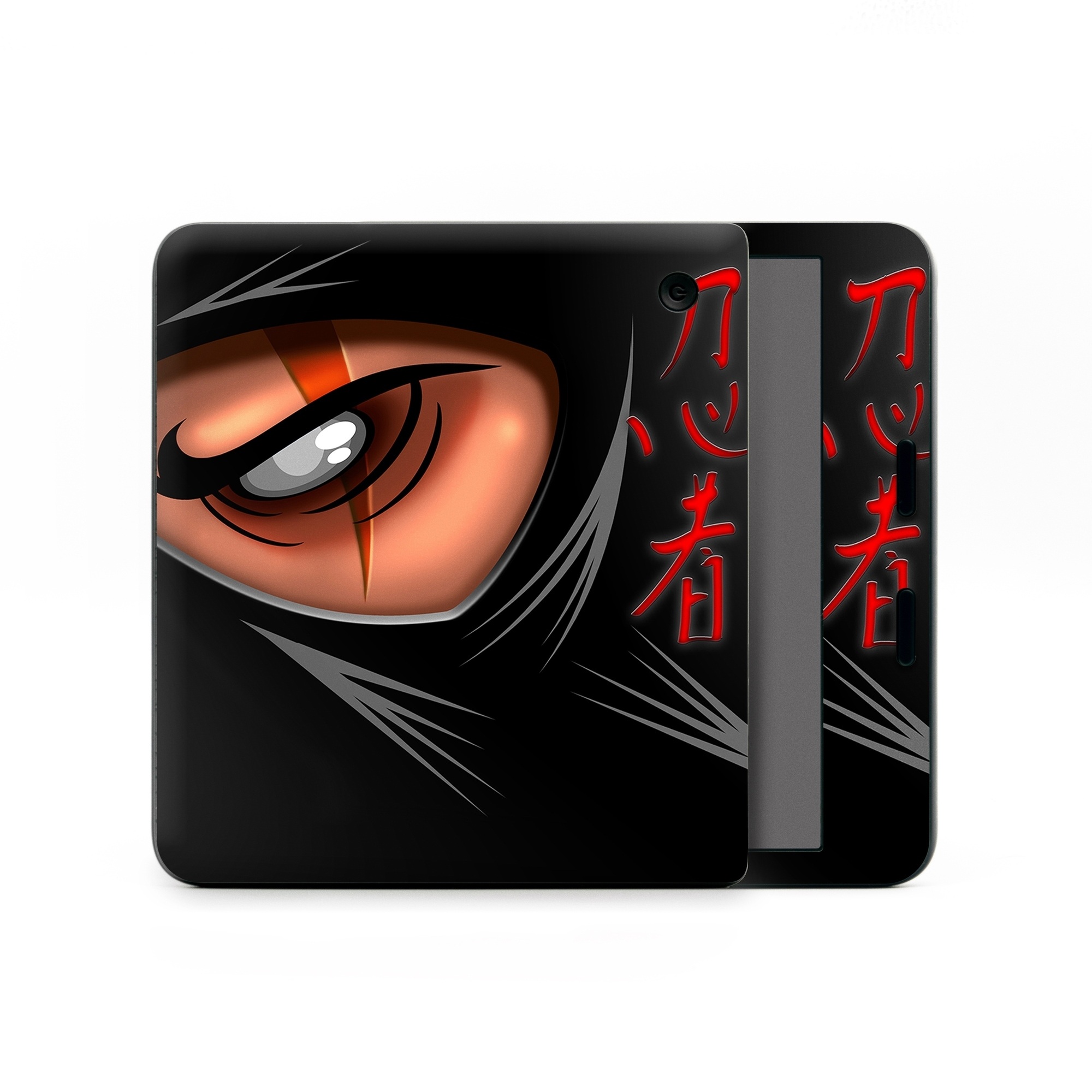 Kobo Libra Colour Skin design of Cartoon, Eye, Organ, Anime, Illustration, Mouth, Fictional character, Animation, Graphic design, Cg artwork, with black, red, green, pink, orange, gray colors