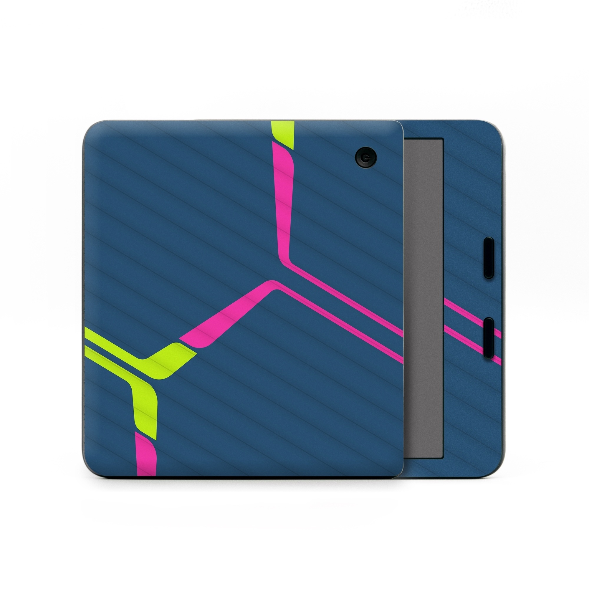 Kobo Libra Colour Skin design of Colorfulness, Triangle, Violet, Font, Parallel, Circle, Magenta, Symmetry, Electric blue, Pattern, with blue, green, pink colors