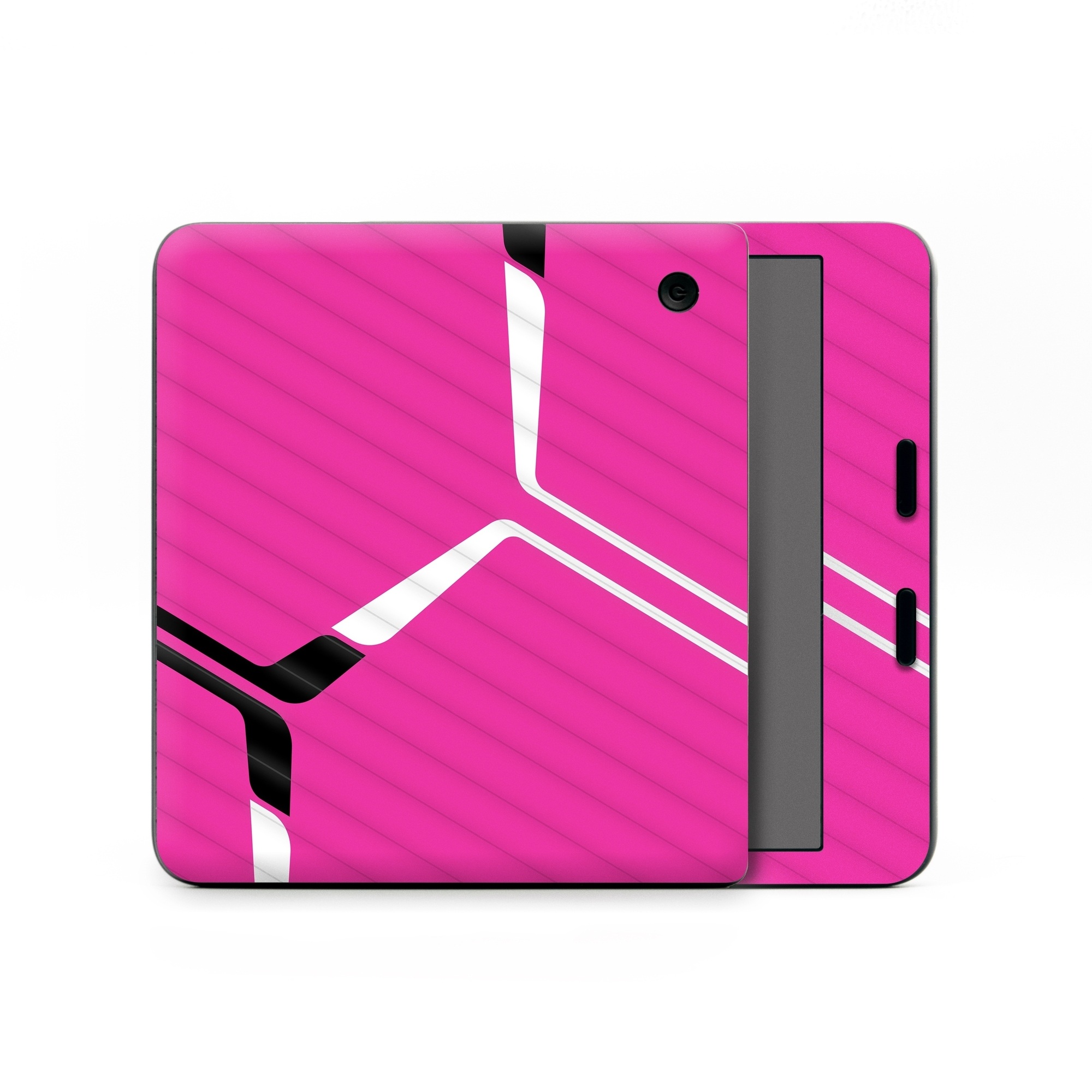 Kobo Libra Colour Skin design of Textile, Sleeve, Jersey, Purple, Pink, Violet, Font, Magenta, Material property, Electric blue, with pink, black, white colors