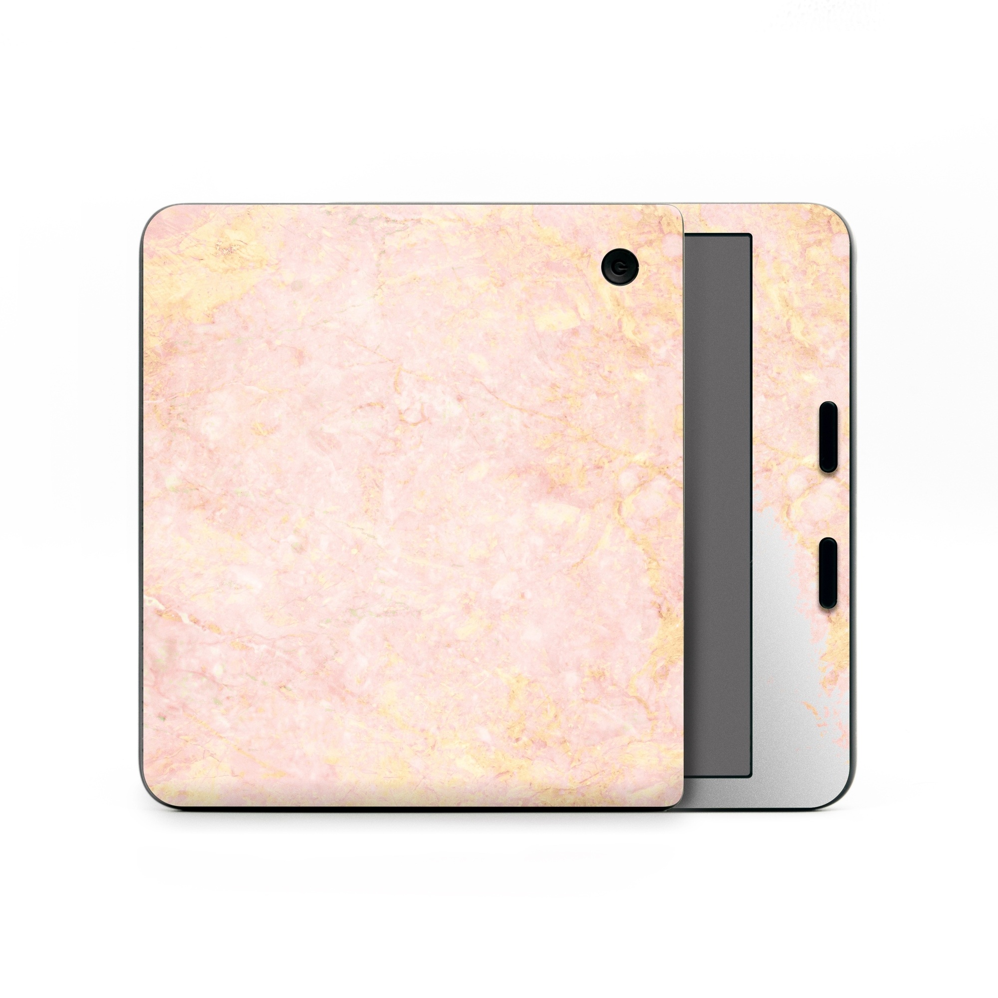 Kobo Libra Colour Skin design of Pink, Peach, Wallpaper, Pattern, with pink, yellow, orange colors