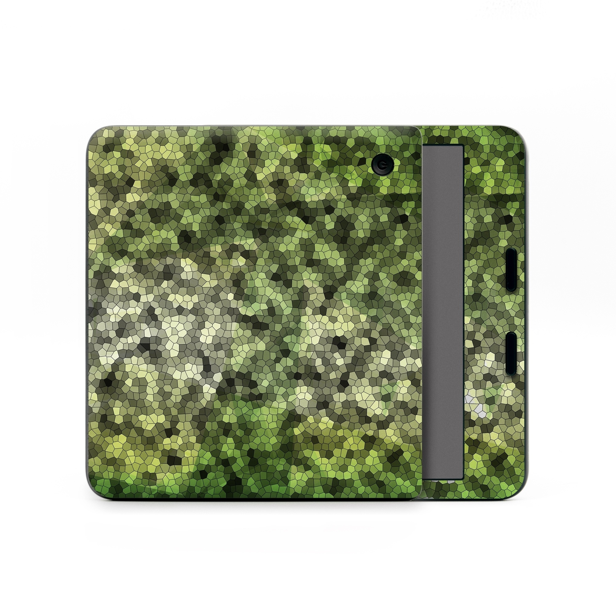 Kobo Libra Colour Skin design of Green, Grass, Leaf, Plant, Pattern, Groundcover, with black, white, green, gray colors