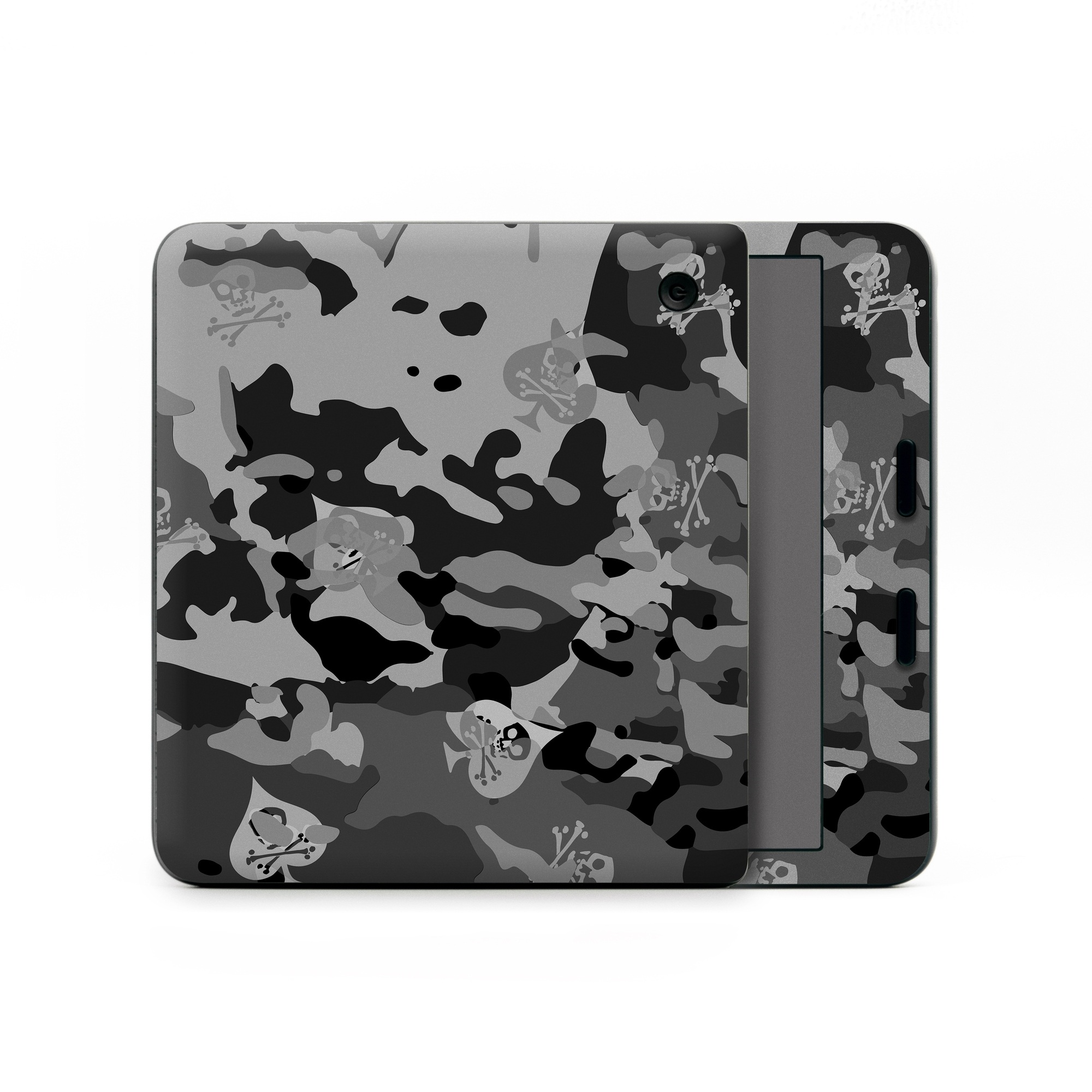 Kobo Libra Colour Skin design of Military camouflage, Pattern, Design, Camouflage, Illustration, Uniform, Black-and-white, Wallpaper, Art, with black, gray colors