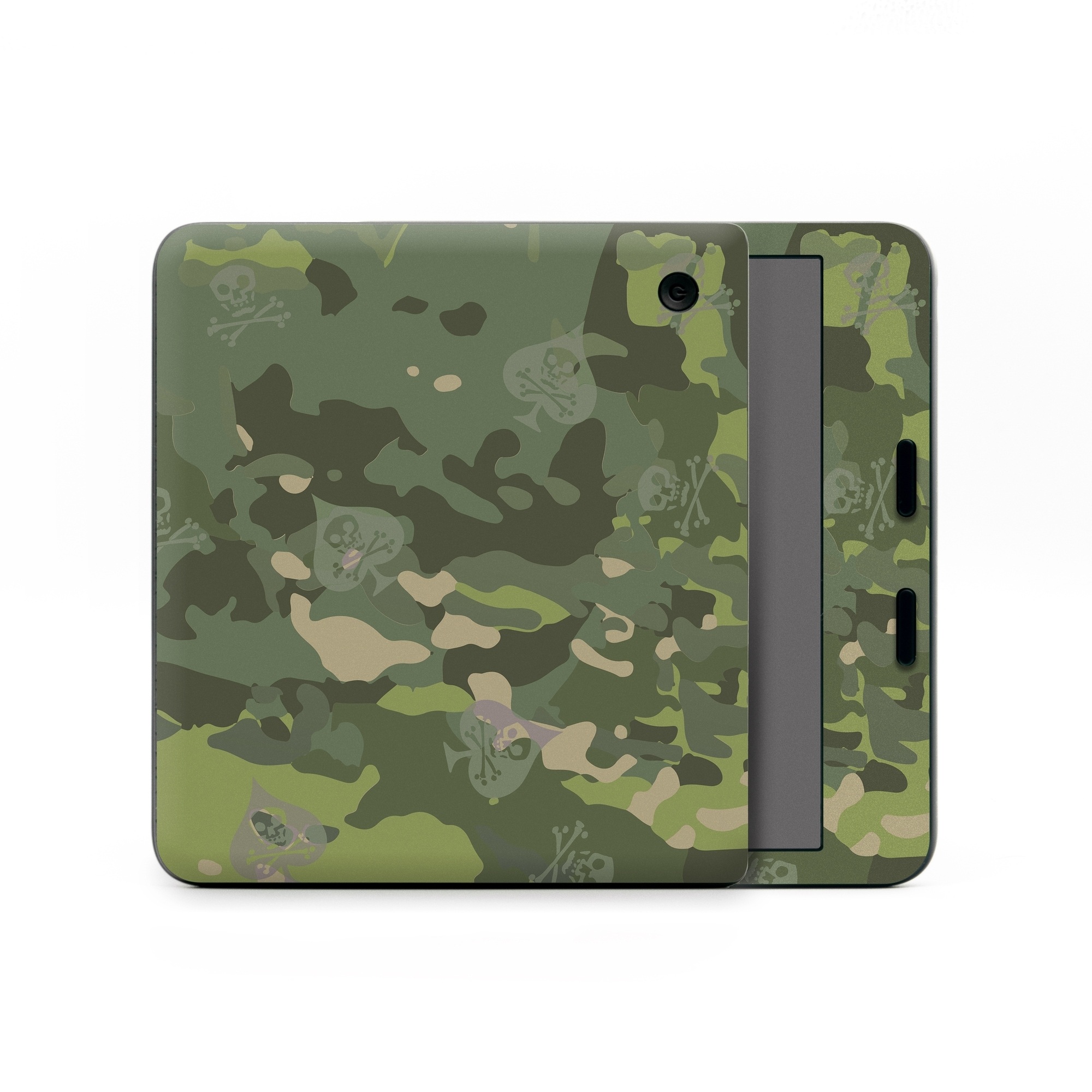 Kobo Libra Colour Skin design of Military camouflage, Pattern, Camouflage, Uniform, Clothing, Green, Design, Leaf, Plant, Illustration, with green, brown colors