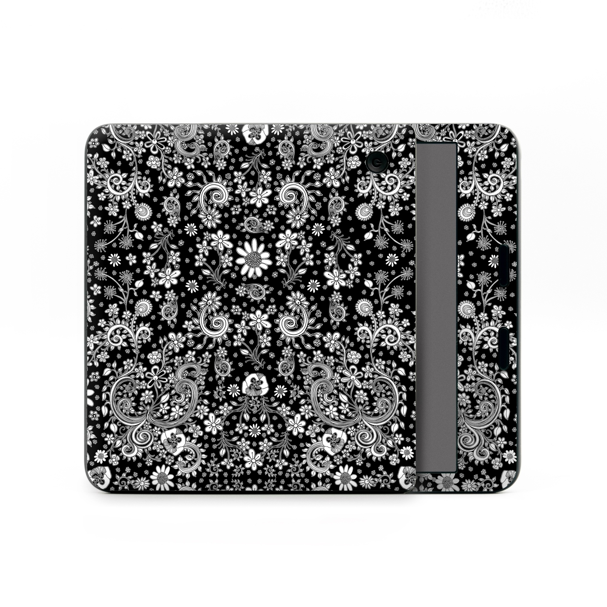 Kobo Libra Colour Skin design of Pattern, Monochrome, Design, Black-and-white, Visual arts, Textile, Motif, Monochrome photography, Symmetry, with black, white colors