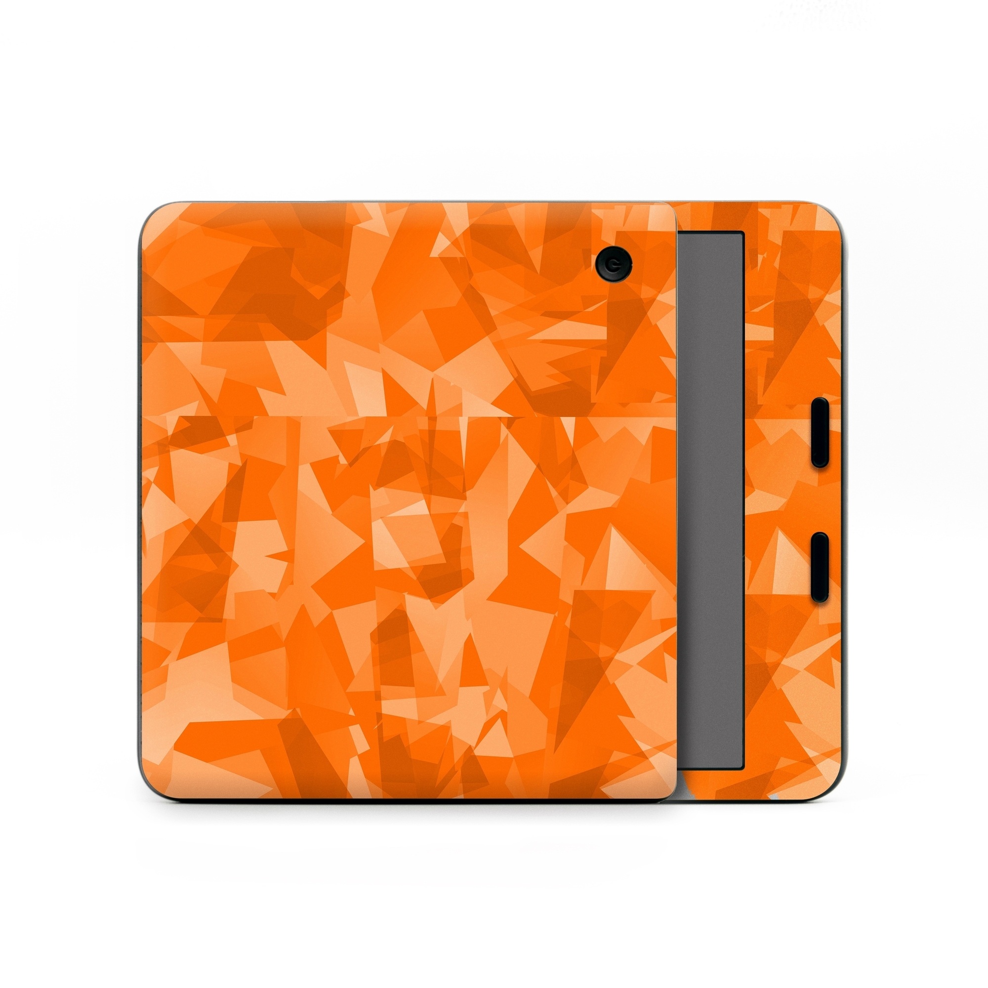 Kobo Libra Colour Skin design of Orange, Pattern, Peach, Line, Design, Triangle, with orange colors