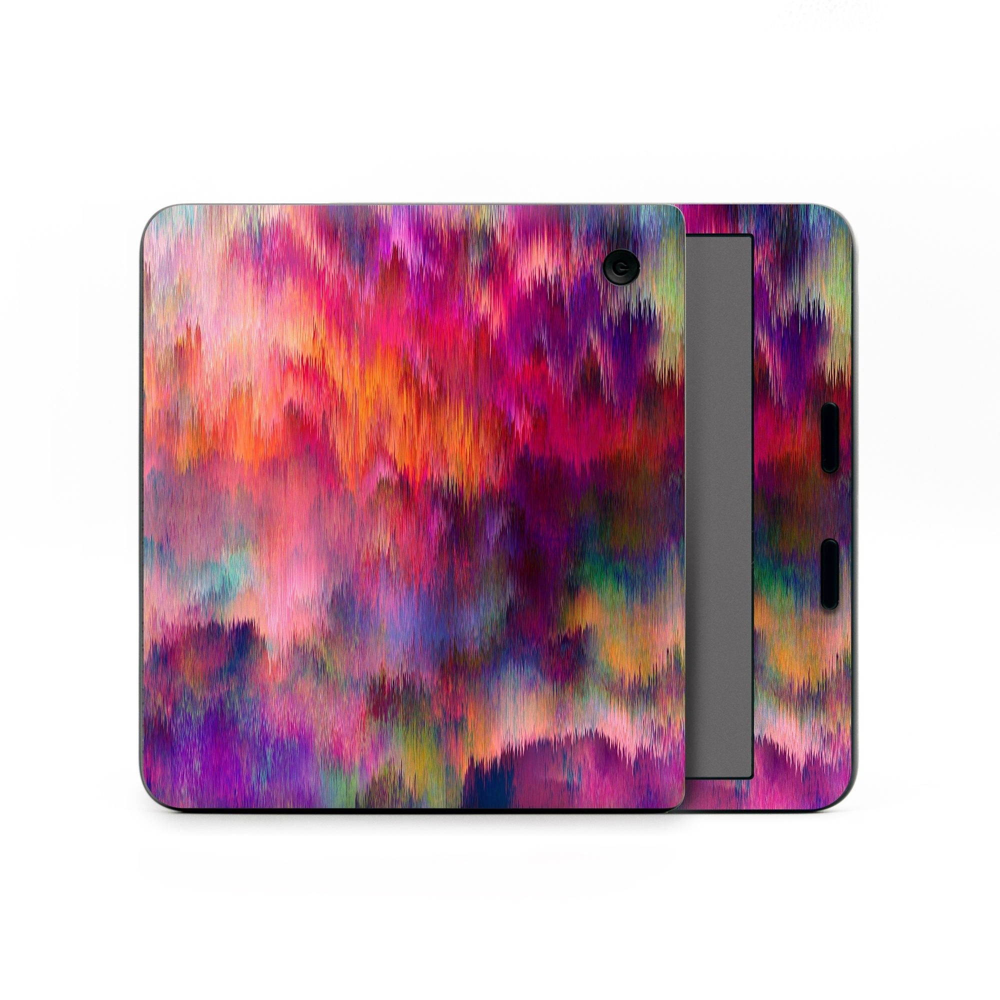 Kobo Libra Colour Skin design of Sky, Purple, Pink, Blue, Violet, Painting, Watercolor paint, Lavender, Cloud, Art, with red, blue, purple, orange, green colors