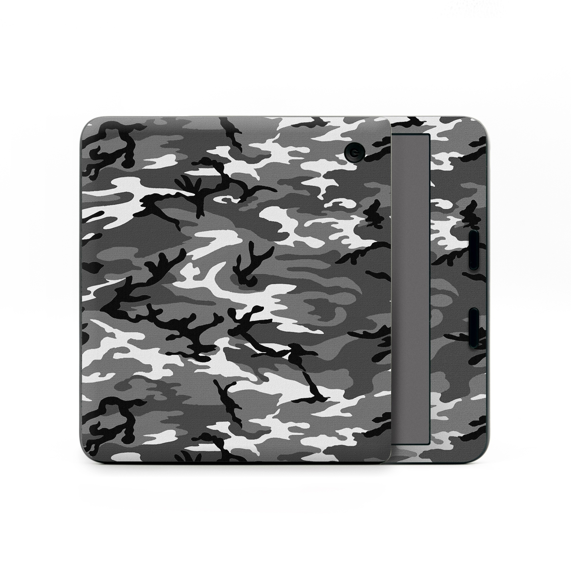 Kobo Libra Colour Skin design of Military camouflage, Pattern, Clothing, Camouflage, Uniform, Design, Textile, with black, gray colors
