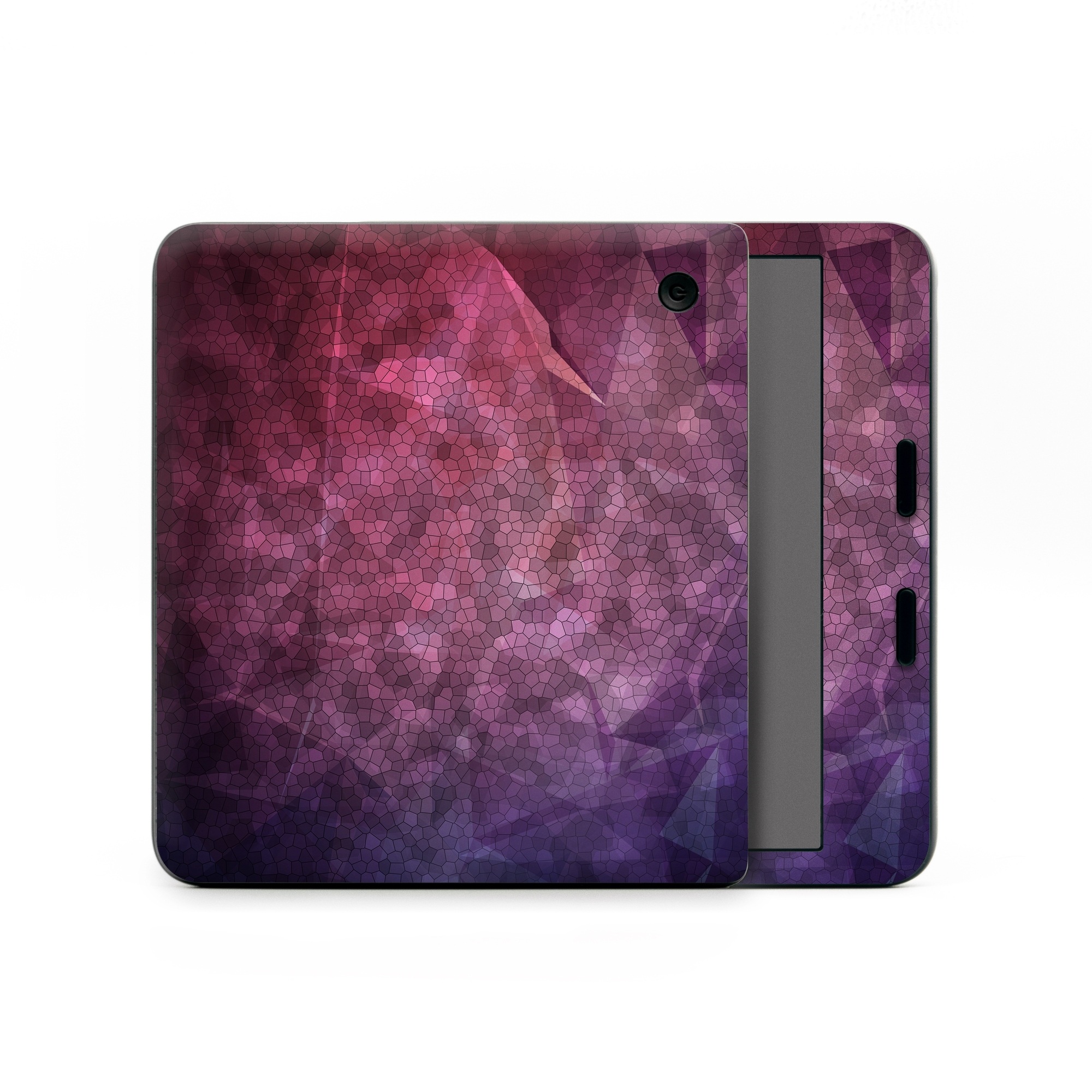 Kobo Libra Colour Skin design of Purple, Sky, Red, Violet, Pink, Pattern, Design, Triangle, Line, Magenta, with black, red, purple, pink, white colors