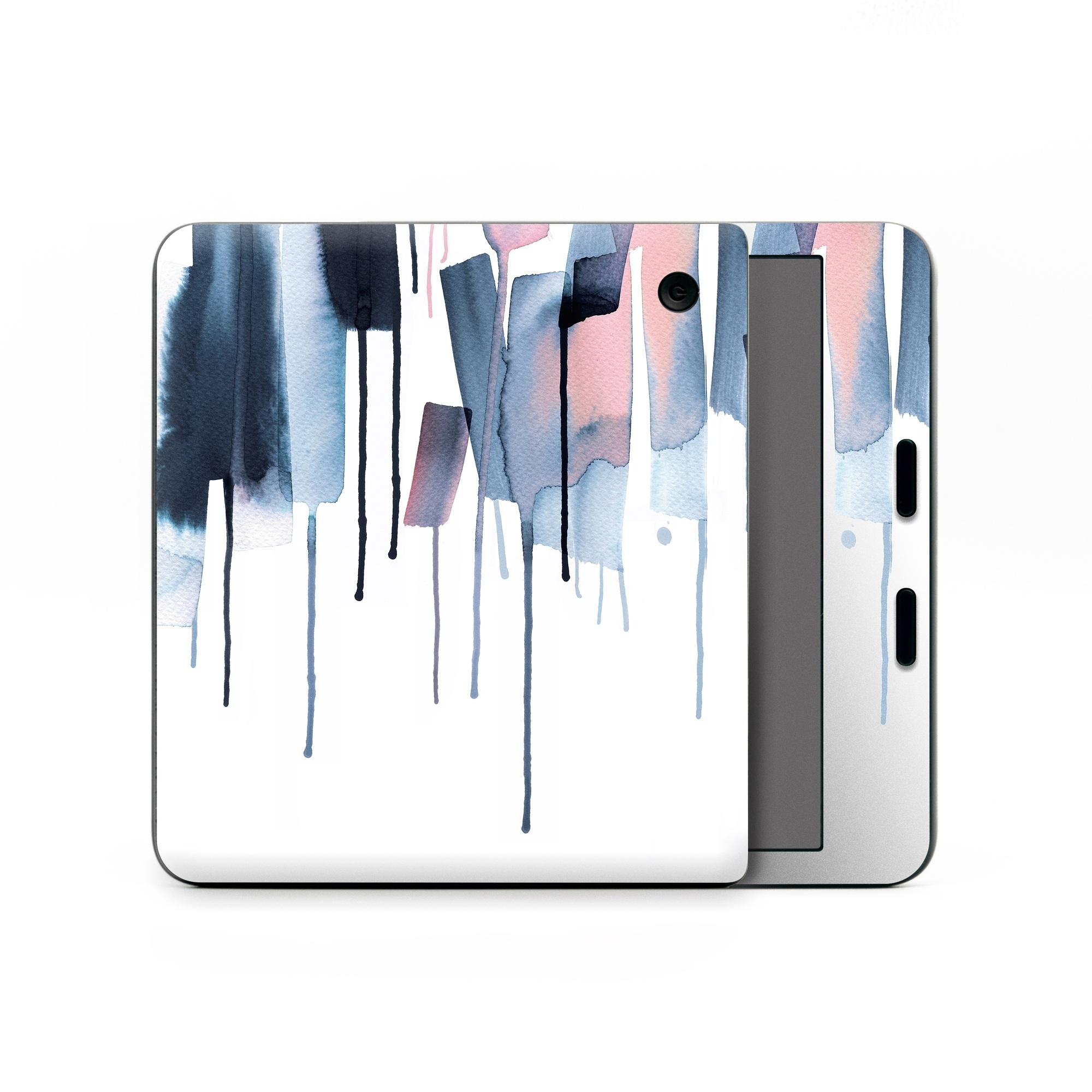 Kobo Libra Colour Skin design of Gesture, Snow, Art, Freezing, Material property, Font, Fashion design, Sportswear, Electric blue, Magenta, with white, blue, pink, black colors