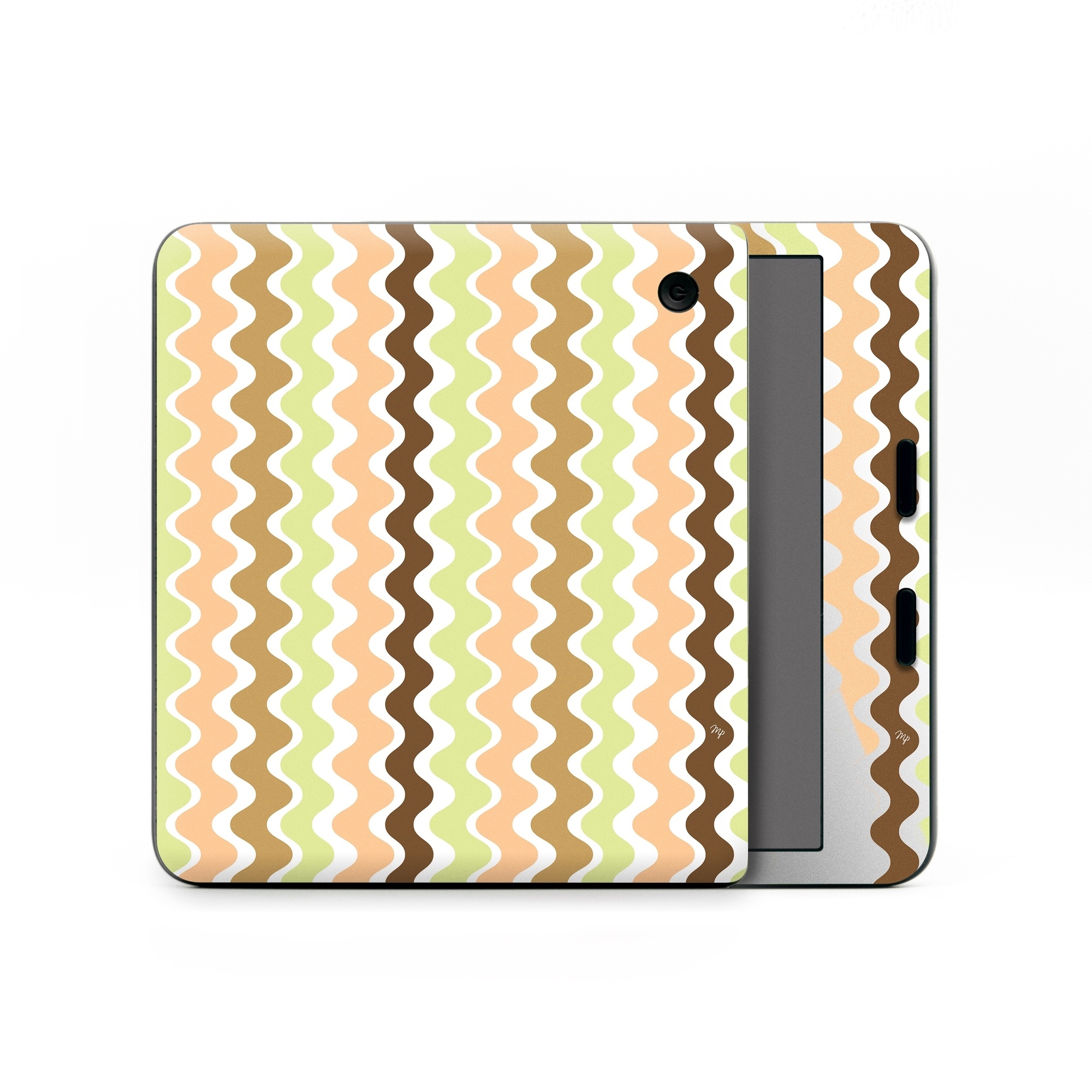 Kobo Libra Colour Skin design of Textile, Rectangle, Font, Pink, Aqua, Symmetry, Material property, Circle, Art, Pattern, with white, brown, green, orange colors