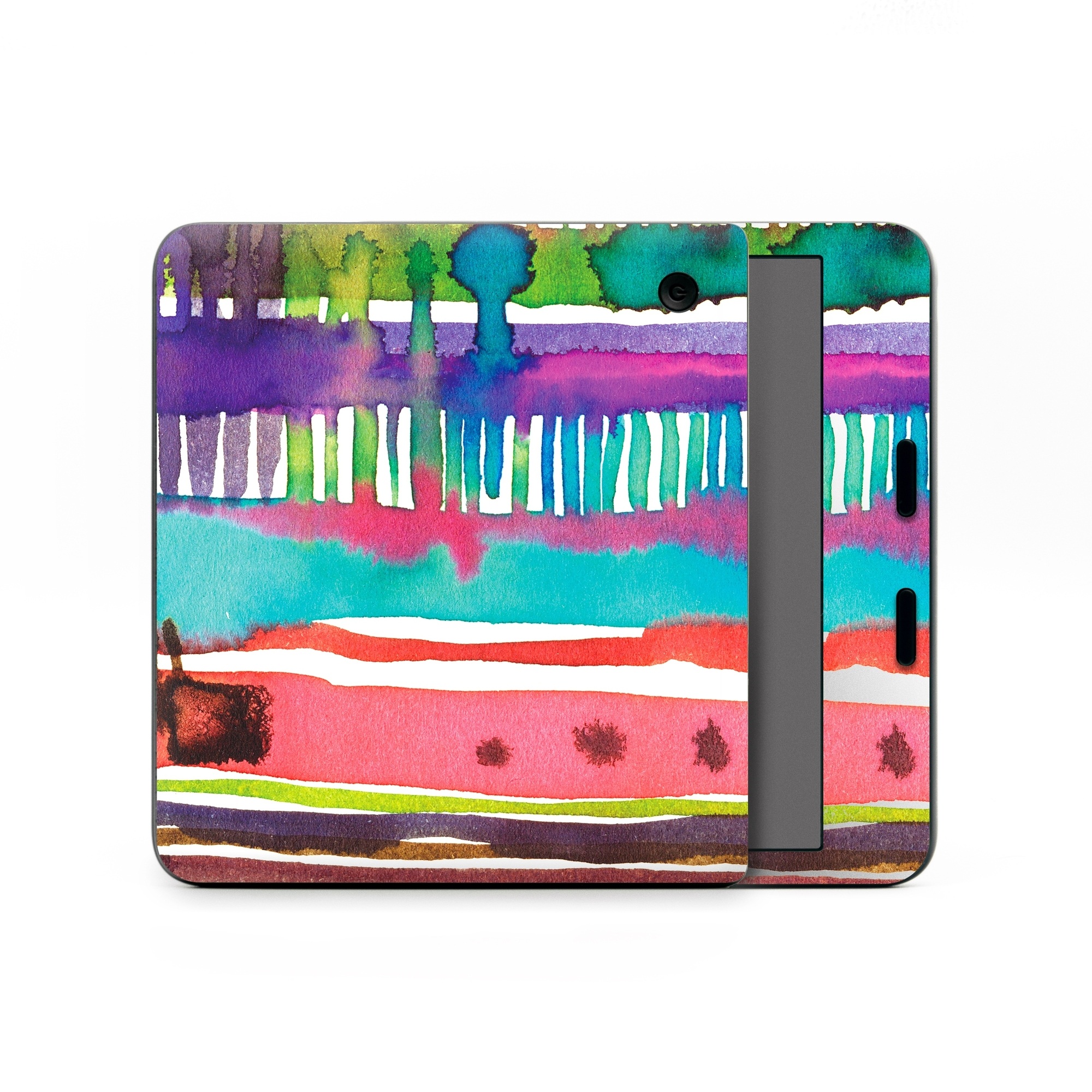 Kobo Libra Colour Skin design of Textile, Art, Magenta, Hair accessory, with white, red, orange, yellow, green, blue, purple, brown, pink colors