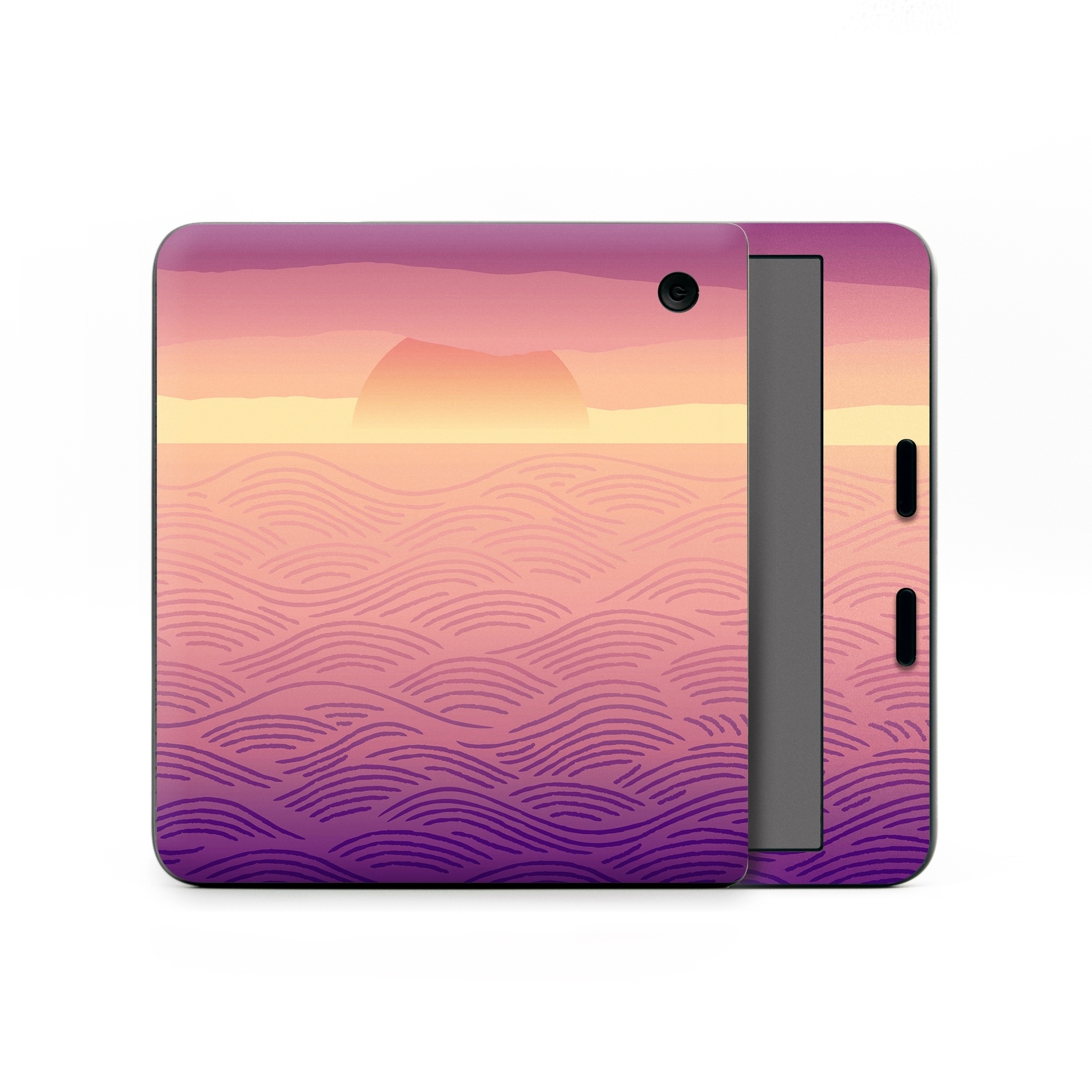 Kobo Libra Colour Skin design of Font, Purple, Paint, Handwriting, Graphic design, with purple, green, black colors