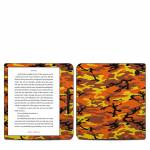 Orange Camo Kobo Libra H20 Skin