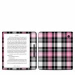 Pink Plaid Kobo Libra H20 Skin