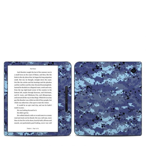 Digital Sky Camo Kobo Libra H20 Skin