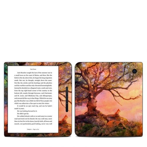 Fox Sunset Kobo Libra H20 Skin