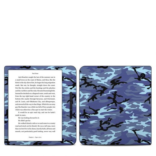 Sky Camo Kobo Libra H20 Skin