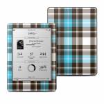 Turquoise Plaid Kobo Glo Skin