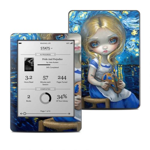 Alice in a Van Gogh Kobo Glo Skin
