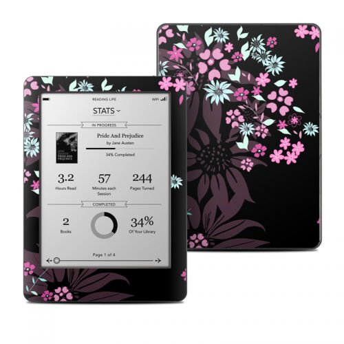 Dark Flowers Kobo Glo Skin