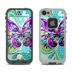 Butterfly Glass LifeProof iPhone SE, 5s fre Case Skin