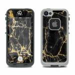 Black Gold Marble LifeProof iPhone SE, 5s fre Case Skin