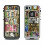 Bookshelf LifeProof iPhone SE, 5s fre Case Skin