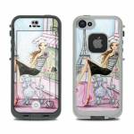 Cafe Paris LifeProof iPhone SE, 5s fre Case Skin