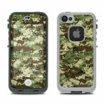Digital Woodland Camo LifeProof iPhone SE, 5s fre Case Skin