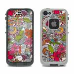 Doodles Color LifeProof iPhone SE, 5s fre Case Skin