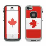 Canadian Flag LifeProof iPhone SE, 5s fre Case Skin