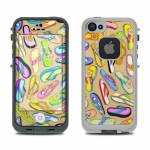 Flip Flops LifeProof iPhone SE, 5s fre Case Skin