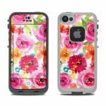 Floral Pop LifeProof iPhone SE, 5s fre Case Skin