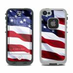 Patriotic LifeProof iPhone SE, 5s fre Case Skin