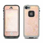 Rose Gold Marble LifeProof iPhone SE, 5s fre Case Skin