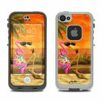 Sunset Flamingo LifeProof iPhone SE, 5s fre Case Skin