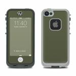Solid State Olive Drab LifeProof iPhone SE, 5s fre Case Skin