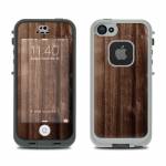 Stained Wood LifeProof iPhone SE, 5s fre Case Skin