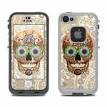 Sugar Skull Bone LifeProof iPhone SE, 5s fre Case Skin