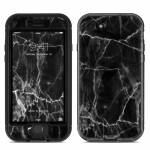 Black Marble LifeProof iPhone 8 nuud Case Skin