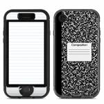 Composition Notebook LifeProof iPhone 8 nuud Case Skin