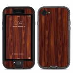 Dark Rosewood LifeProof iPhone 8 nuud Case Skin