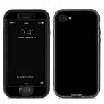 Solid State Black LifeProof iPhone 8 nuud Case Skin