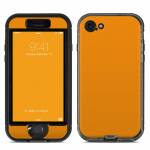 Solid State Orange LifeProof iPhone 8 nuud Case Skin
