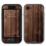 Stained Wood LifeProof iPhone 8 nuud Case Skin