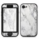 White Marble LifeProof iPhone 8 nuud Case Skin