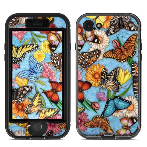 Butterfly Land LifeProof iPhone 8 nuud Case Skin