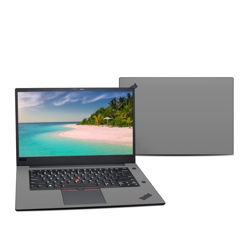 Lenovo ThinkPad X1 Extreme Gen 2 15-inch Skin design of Atmospheric phenomenon, Daytime, Grey, Brown, Sky, Calm, Atmosphere, Beige with gray colors