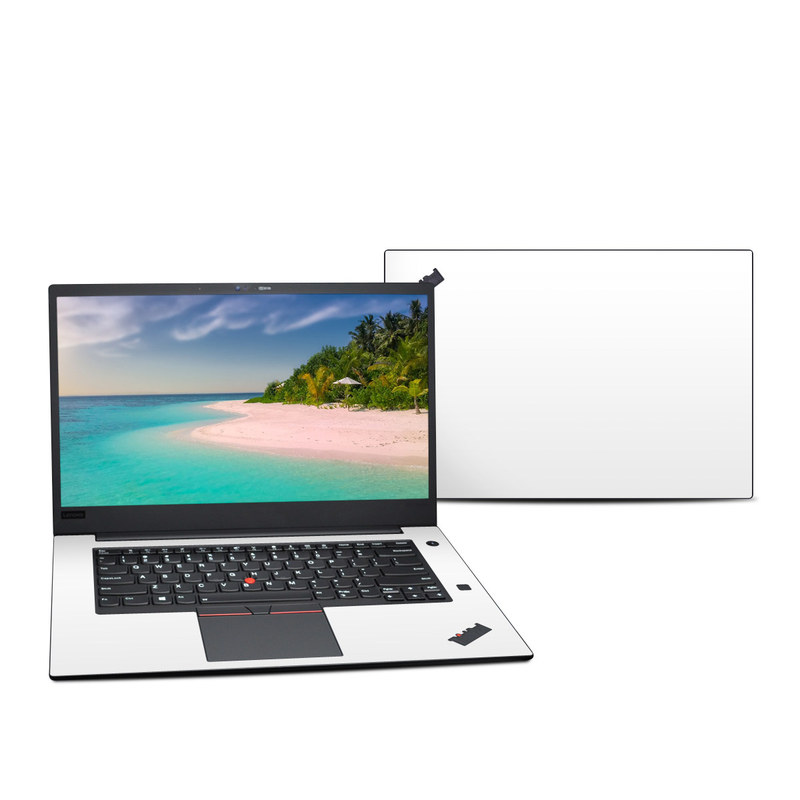 Lenovo ThinkPad X1 Extreme Gen 2 15-inch Skin design of White, Black, Line with white colors
